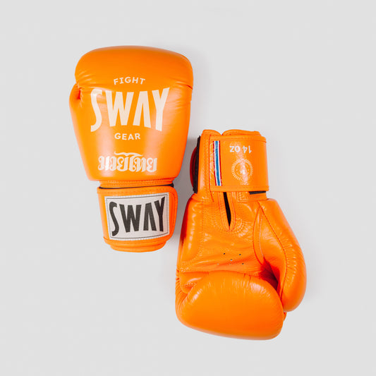 SWAY Genuine Leather Muay Thai Gloves